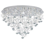 Eglo Lighting Indoor Ceiling Lights Pianopoli LED Ceiling Light Chrome-Crystal Lights-For-You 39245 9002759392451