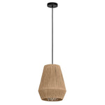 Eglo Lighting Indoor Pendants Alderney Pendant Light in Natural Lights-For-You 206048 9008606303304