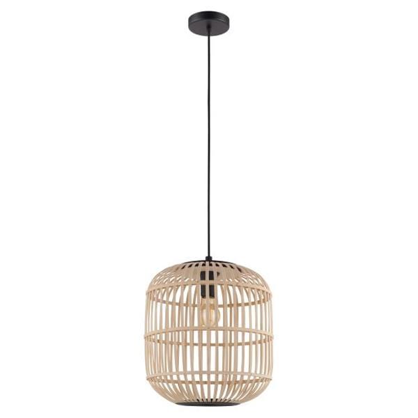 Eglo Lighting Indoor Pendants Bordesley Pendant Light Natural Beach Style Lights-For-You 43216N 9008606209675