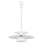 Eglo Lighting Indoor Pendants Brenda Pendant Light 1Lt in White Lights-For-You 87055 9002759870553