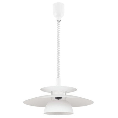 Eglo Lighting Indoor Pendants Brenda Pendant Light 1Lt in White Lights-For-You 87055 9002759870553