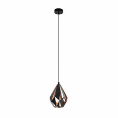 Eglo Lighting Indoor Pendants Carlton 1 Pendant Light (Small) Lights-For-You 49997N 9008606219988