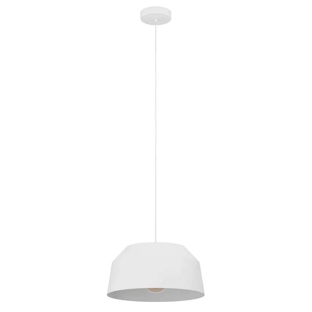 Eglo Lighting Indoor Pendants Contrisa Pendant Light Large White, Black, Grey Lights-For-You