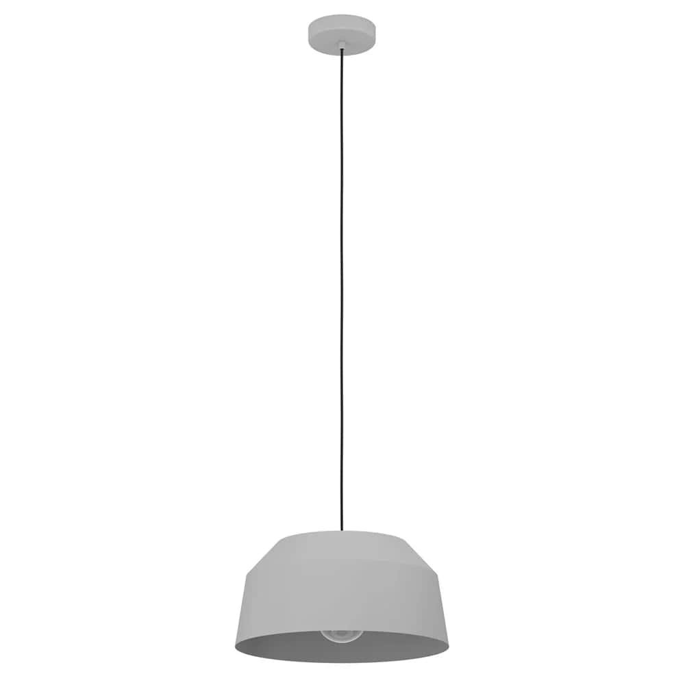 Eglo Lighting Indoor Pendants Contrisa Pendant Light Large White, Black, Grey Lights-For-You