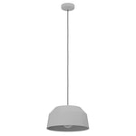 Eglo Lighting Indoor Pendants Contrisa Pendant Light Large White, Black, Grey Lights-For-You