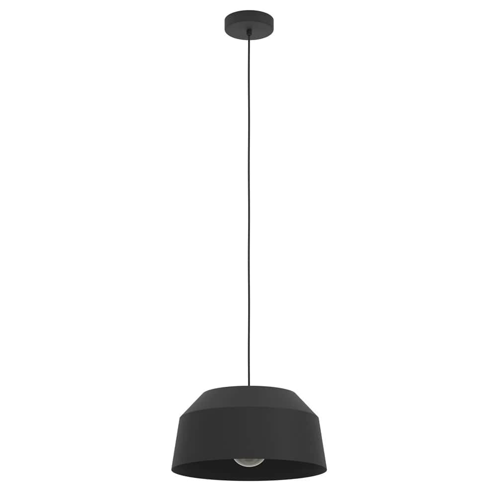 Eglo Lighting Indoor Pendants Contrisa Pendant Light Medium Black, White, Grey Lights-For-You