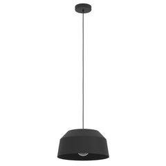 Eglo Lighting Indoor Pendants Contrisa Pendant Light Medium Black, White, Grey Lights-For-You