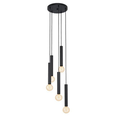 Eglo Lighting Indoor Pendants Cortenova Pendant Light 5Lt in Black Lights-For-You 98058 9002759980580