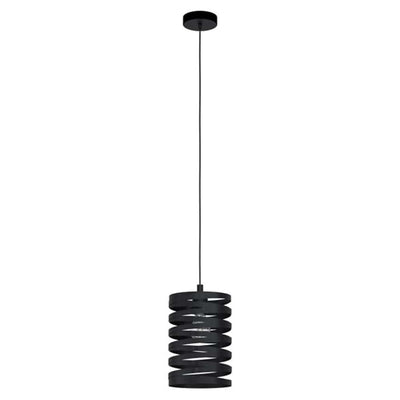 Eglo Lighting Indoor Pendants Cremella Pendant Light Small 1Lt in Black Lights-For-You 99346N 9008606230617