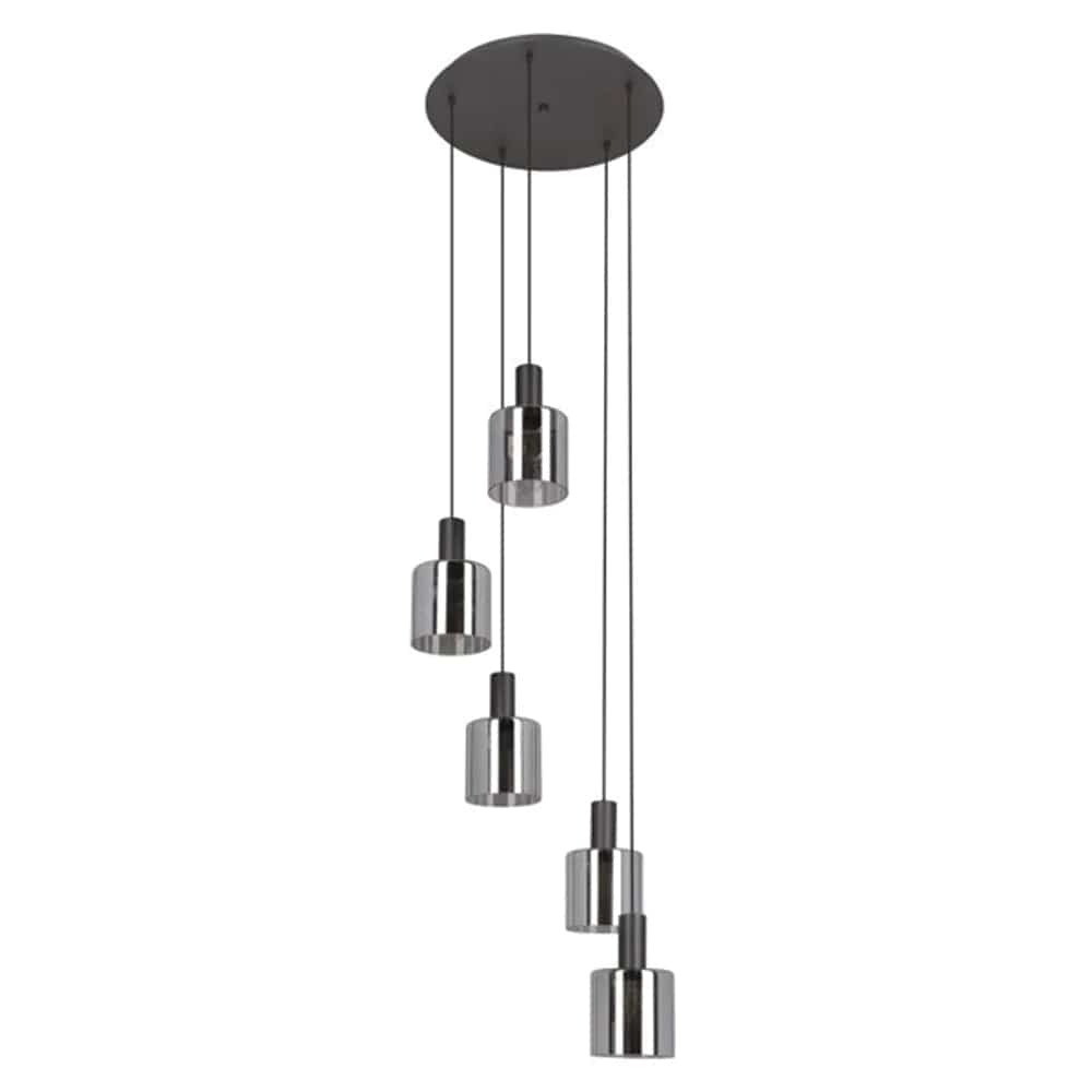 Eglo Lighting Indoor Pendants Gorosiba Pendant Light 5Lt in Black Lights-For-You 205156N 9008606230556