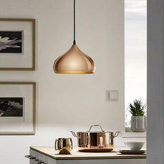Eglo Lighting Indoor Pendants Copper Hapton Copper Pendant Light 1Lt 49449