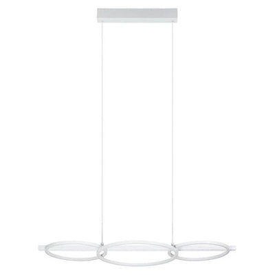 Eglo Lighting Indoor Pendants Lanacera LED Pendant Light 40w White, Black Lights-For-You