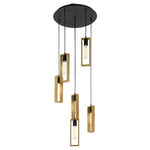 Eglo Lighting Indoor Pendants Littleton Modern Wooden Pendant Light Lights-For-You 49549N 9008606209873