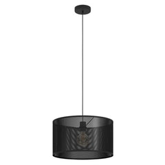 Eglo Lighting Indoor Pendants Manby Pendant Light Black Lights-For-You 43795N