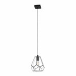 Eglo Lighting Indoor Pendants Mardyke Pendant Light in Black & Clear Lights-For-You 43643N