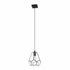 Eglo Lighting Indoor Pendants Mardyke Pendant Light in Black & Clear Lights-For-You 43643N