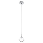 Eglo Lighting Indoor Pendants Montefio 1 Chrome LED Pendant Light Lights-For-You 93708 9002759937089