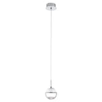 Eglo Lighting Indoor Pendants Montefio 1 Chrome LED Pendant Light or 3Lt Lights-For-You 93708