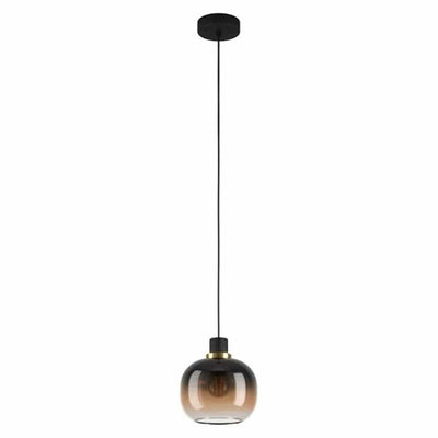 Eglo Lighting Indoor Pendants Oilella Pendant Light Black/Brown, Black/Grey Lights-For-You 99614N