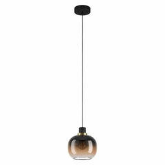 Eglo Lighting Indoor Pendants Oilella Pendant Light Black/Brown, Black/Grey Lights-For-You 99614N