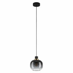 Eglo Lighting Indoor Pendants Oilella Pendant Light Black/Brown, Black/Grey Lights-For-You 99616N