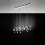 Eglo Lighting Indoor Pendants Pianopoli Crystal Chrome LED Lights-For-You