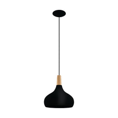 Eglo Lighting Indoor Pendants Sabinar Pendant Light Small in Black Lights-For-You 203192N 9008606220007