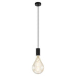 Eglo Lighting Indoor Pendants Tavistock Pendant Light 1Lt in Black Lights-For-You 49074N 9008606209941