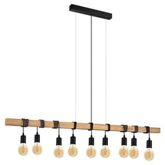 Eglo Lighting Indoor Pendants Townshend Pendant Light 9Lt Lights-For-You 49744 9002759497446