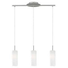 Eglo Lighting Indoor Pendants Troy 3 Satin Nickel Pendant Light (1Lt or 3Lt) Lights-For-You 85978 9002759859787