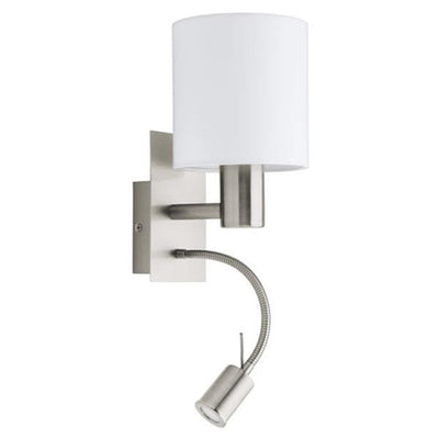 Eglo Lighting Indoor Wall Lights Pasteri Indoor LED Wall Light 40w & 3.5w Lights-For-You 96477 9002759964771