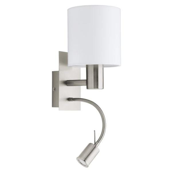 Eglo Lighting Indoor Wall Lights Pasteri Indoor LED Wall Light 40w & 3.5w Lights-For-You 96477 9002759964771