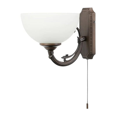 Eglo Lighting Indoor Wall Lights Savoy Indoor Wall Light 1Lt in Oil-Rubbed Bronze Lights-For-You 204955 9008606224128