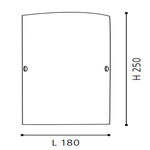 Eglo Lighting Indoor Wall Lights Troy 3 Indoor Wall Light 1Lt in Satin Nickel Lights-For-You 85979N 9008606123582