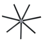 Eglo Lighting Lighting 100" Tourbillion DC Ceiling Fan White, Black, Titanium 2061860X Eglo Lighting Lights-For-You 20618602