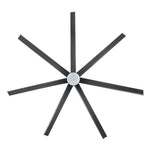 Eglo Lighting Lighting 100" Tourbillion DC Ceiling Fan White, Black, Titanium 2061860X Eglo Lighting Lights-For-You 20618604