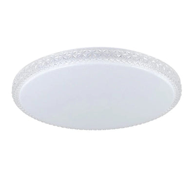Eglo Lighting Lighting Delilah LED Oyster Light 36w in Opal White w/ Crystal Effect Lights-For-You 205671