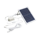 Eglo Lighting Lighting Festoon 2 Solar Kit 10Lt 2700k, Multi-Colour in Black, White Lights-For-You
