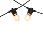 Eglo Lighting Lighting Festoon 2 Solar Kit 10Lt 2700k, Multi-Colour in Black, White Lights-For-You