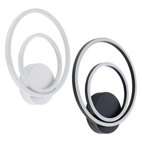 Eglo Lighting Lighting Lanacera indoor LED Wall Light 20w White, Black Lights-For-You