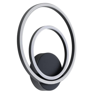 Eglo Lighting Lighting Lanacera indoor LED Wall Light 20w White, Black Lights-For-You 390088N