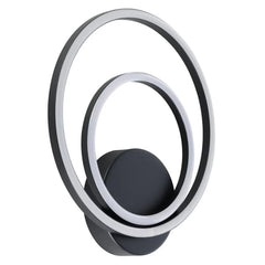 Eglo Lighting Lighting Lanacera indoor LED Wall Light 20w White, Black Lights-For-You 390088N