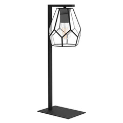 Eglo Lighting Lighting Mardyke Table Lamp Black/Clear 43646N Eglo Lighting Lights-For-You 43646N