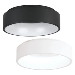 Eglo Lighting Lighting Marghera LED Ceiling Light 25w Black, White Lights-For-You
