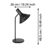 Eglo Lighting Lighting Morescana Table Lamp Black 390221N Eglo Lighting Lights-For-You 390221N