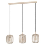 Eglo Lighting Lighting Romazzina Pendant Light 3 Light - Black or Sandy Lights-For-You