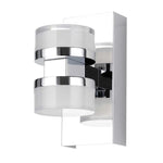 Eglo Lighting Lighting Romendo 2 Wall Light 10w in Black and Chrome Lights-For-You 205046