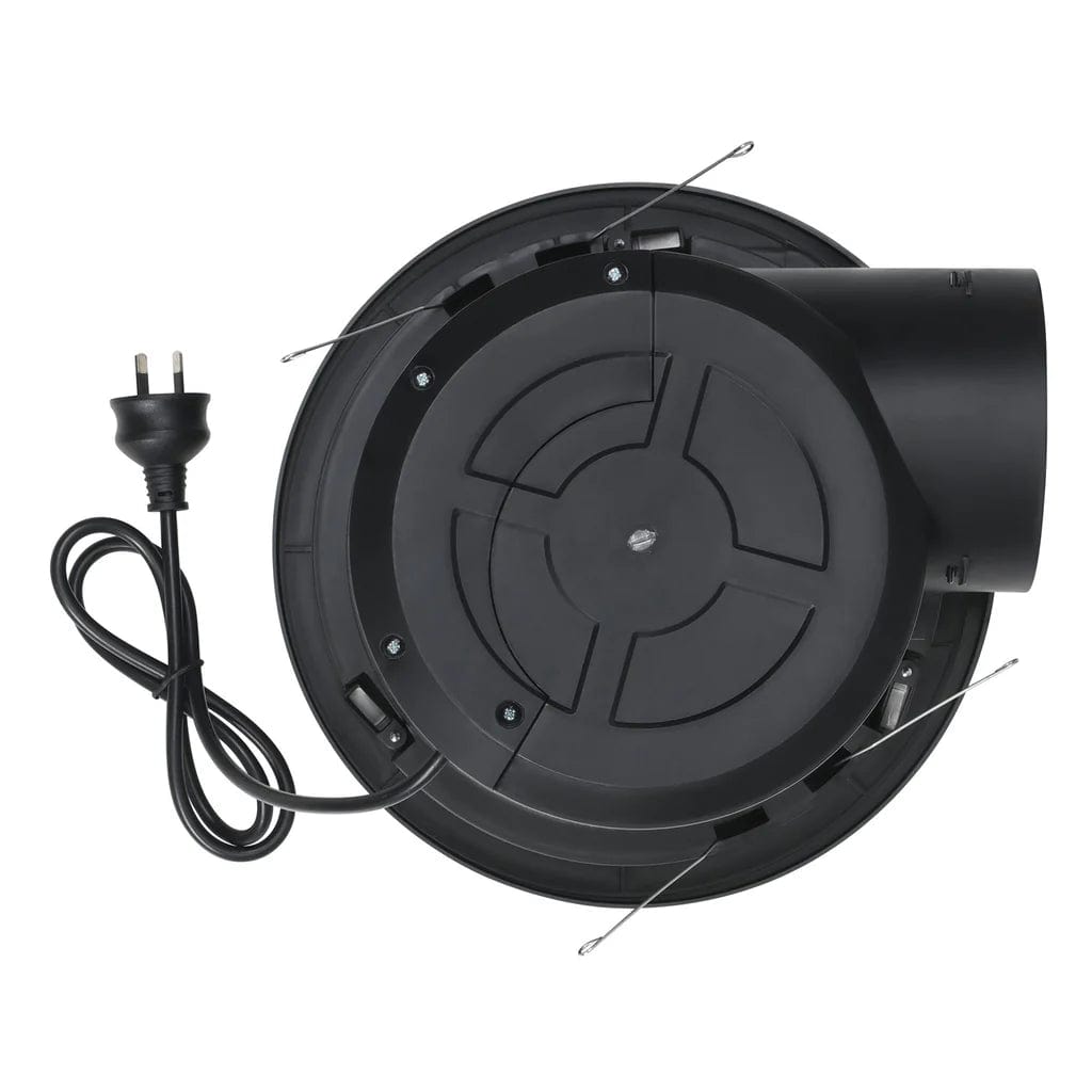 Eglo Lighting Lighting Samba Round Exhaust Fan in White or Black Lights-For-You