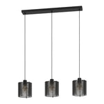 Eglo Lighting Lighting Segovia 3Lt Pendant Light in Black Lights-For-You 900738N