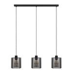 Eglo Lighting Lighting Segovia 3Lt Pendant Light in Black Lights-For-You 900738N